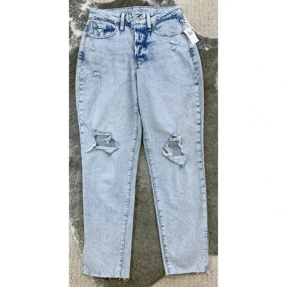 NWT High-Rise Curvy OG Straight Ankle Jeans - Picture 3 of 14